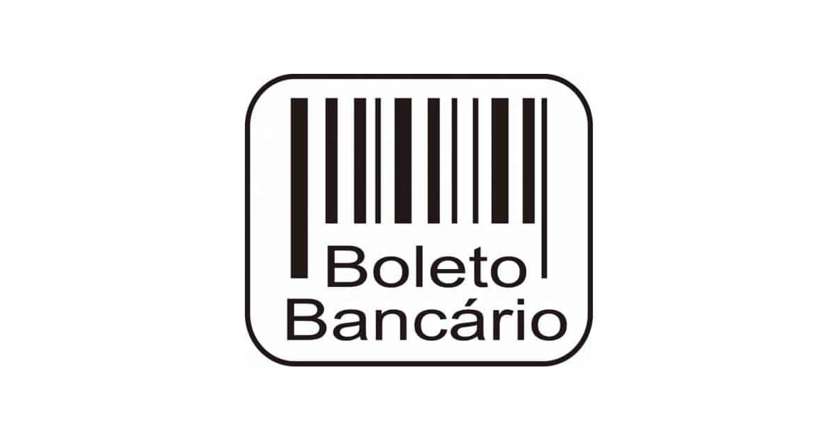 Capa com um código de barras escrito boleto bancário